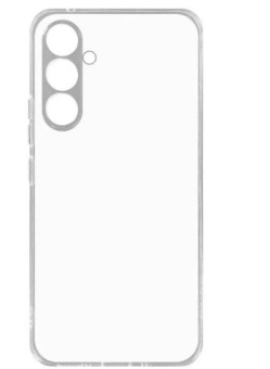 Чехол для смартфона Samsung Galaxy A55 - силиконовый прозрачный