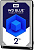Жесткий диск_2.5" SATA 2Tb WD Blue 5400rpm 128Mb SATA-3