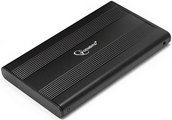 Внешний контейнер USB3.0 -> SATA 2.5", Gembird EE2-U3S-5, алюминий, чёрный