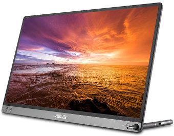 Монитор 15.6" Asus Portable MB16A (VA 1920x1080 4ms 60Hz USB-C) Grey