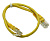 Кабель патч-корд Patch cord кат.5e  0.5м, Cablexpert, многожильный, желтый
