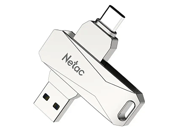 Флешка 32Gb Netac U782C USB3.0+TypeC Dual Flash Drive