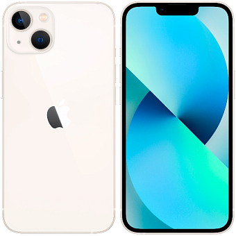 Смартфон Apple iPhone 13 128Gb Starlight (сияющая звезда)