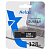 Флешка 128Gb Netac U351 USB2.0 с колпачком, металлическая, чёрный