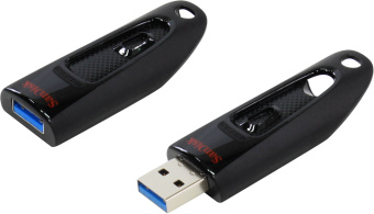 Флешка 128Gb SanDisk Ultra USB 3.0 Black
