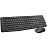 Комплект беспроводной (клавиатура+мышь) Logitech MK235 Wireless USB Grey