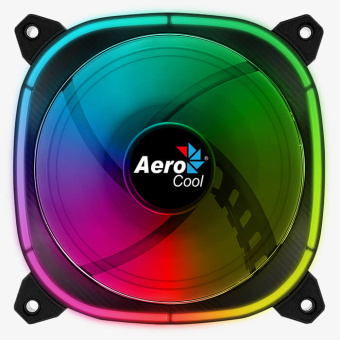 Вентилятор для корпуса 120mm Aerocool Astro 12 (6pin, 120х120х25мм, 17дБ, 1000об/мин, ARGB led)