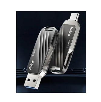 Флешка 128Gb Netac US11 USB3.0+TypeC Dual Flash Drive