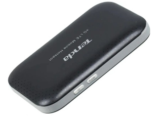 Wi-Fi роутер Tenda 4G185 N300 2.4 ГГц, SIM-слот, дисплей, черный