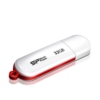 Флешка 32Gb Silicon Power LuxMini 320 USB white