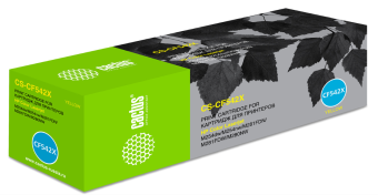 Картридж лазерный Cactus CS-CF542X для HP LJ M254dw/M280nw/M281fdn желтый