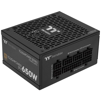 Блок питания 650W Thermaltake Toughpower SFX 650 (92mm, 24+8pin, 2*8pin, 3*Sata, 2*Molex, 80+ Gold)
