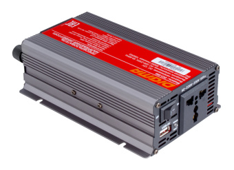 Преобразователь напряжения 500W" Digma DCI-500 (автомобильный, 12В, 220В, 500Вт, USB)
