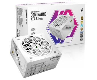 Блок питания 750W 1STPLAYER NGDP GOLD 120mm, 80 Plus Gold White