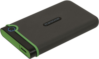 Внешний жесткий диск 1Tb Transcend StoreJet 25M3 2.5" USB3.0 серый