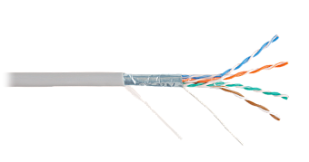 Кабель витая пара внешний 4 пары UTP кат.5e (метражом) медный SkyNet