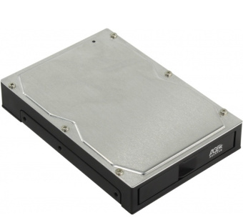 Мобильное шасси SATA AgeStar 3CB2A (Комплект для преобразования одного 2,5" SATA HDD в 3,5" SATA HDD) Black (черный)