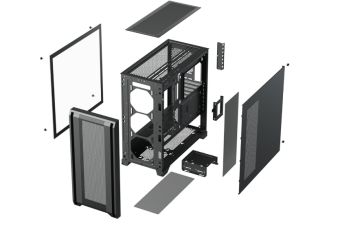 Корпус XASTRA A500 ARGB ATX чёрный