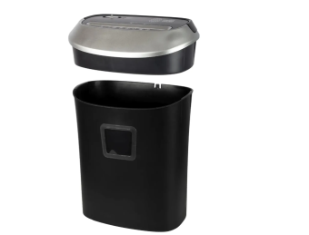 Уничтожитель бумаги Cactus CS-SH-P6, секр.P-4, фрагменты 10лист. 21лтр. черный/серый