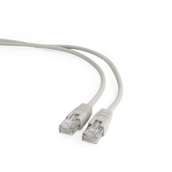 Кабель патч-корд .Patch cord кат.5e  3.0м, Cablexpert, многожильный, серый