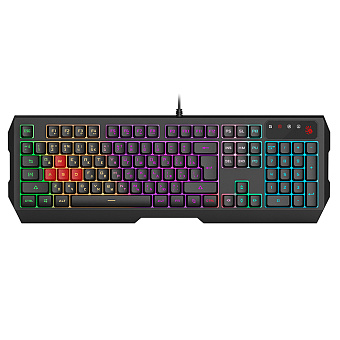 Клавиатура проводная A4Tech Bloody B140N RGB Led черный