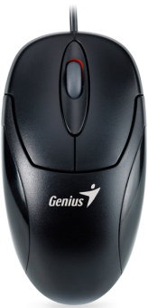 Мышь проводная Genius XScroll V3 1000dpi USB черный