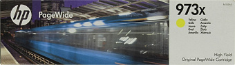 Картридж струйный HP 973 (F6T83AE) для HP PageWide 452/477, желтый