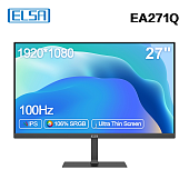 Монитор 27'' ELSA EA271Q (IPS 1920x1080 1ms 100Hz HDMI Sp) Black