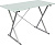 Стол компьютерный Tetchair GD-05 [white (белый)] (760х1100х60)мм