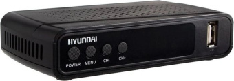 Тюнер TV Hyundai H-DVB520 DVB-T2, черный