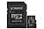 Карта памяти microSD .64Gb Kingston microSDXC Class 10 UHS-I U1 A1 V 10 Select Plus + SD адаптер 100
