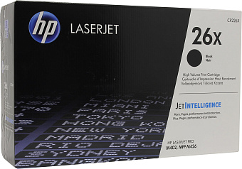 Картридж лазерный HP 26X (CF226X) для HP Pro M402/M426, 9000 стр. черный