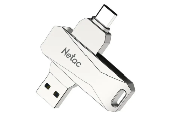 Флешка 128Gb Netac U782C USB3.0+TypeC Dual Flash Drive