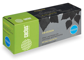 Картридж лазерный Cactus CS-CE322A для HP LJ CP1525 желтый