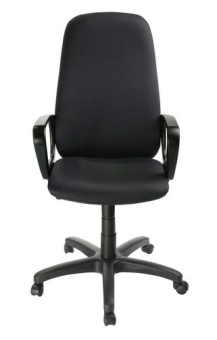 Кресло Бюрократ CH-808AXSN (ткань, мех. качания, крест. пластик, до 120 кг) Черный