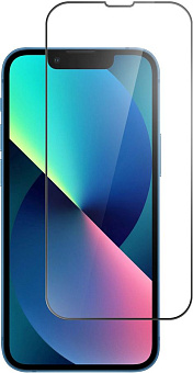 Защитное стекло для смартфона Apple iPhone 13 mini 5.4" BoraSCO Full Glue черная