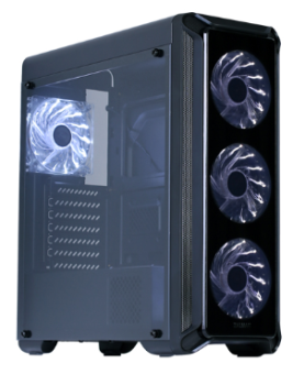 Корпус Zalman i3 Edge (Miditower, 202x488x455мм, ATX, без БП) Black