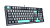 Клавиатура проводная A4Tech FS300 Fstyler (механическая, подсветка, 1.8 м) PANDA ROCK черно-серый