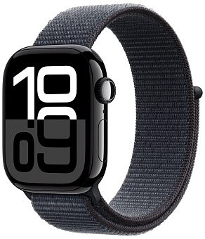 Смарт-часы Apple Watch Series 10 46mm Aluminum Loop Jet Black (черный)
