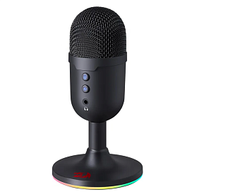 Микрофон Redragon Pulsar GM303 (конденсаторный, RGB подсветка, для стриминга, подкастов, онлайн игр)