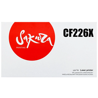 Картридж лазерный Sakura  SACF226X (CF226X/052H) для HP/Canon черный