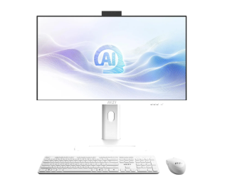 Моноблок MSI Modern AM273QP AI 1UM-095XRU Core Ultra 7 155H/16G/1Tb SSD/Intel HD/27"FHD/DOS/White
