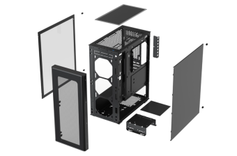 Корпус XASTRA A300M ARGB mATX Black