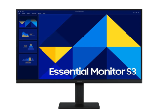 Монитор 23.6" Samsung S24D300GAI (IPS 1920x1080 5ms 100Hz VGA HDMI) черный