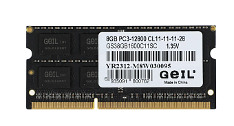 Модуль памяти SODIMM DDR3 8192Mb PC-12800 1600MHz Geil