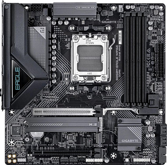 Материнская плата Socket AM5 Gigabyte B850M EAGLE WF7 (B650) 4*DDR5 HDMI DP mATX