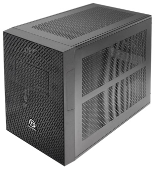 Корпус Thermaltake Core X1 (426x280x471 мм, 9 кг, 2*USB, mini-ITX, без БП) Black
