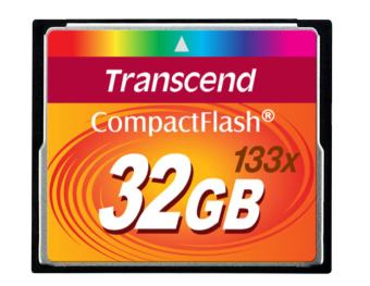 Карта памяти CF 32Gb Transcend Compact Flash 133x
