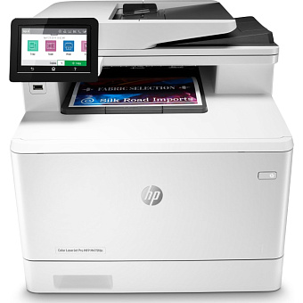 МФУ HP Color LaserJet Pro M479fdn (A4, цв., 27 стр/мин, факс, DADF, дуплекc, USB&LAN)