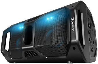 Портативная акустика Defender Rage, 50 Вт, черный